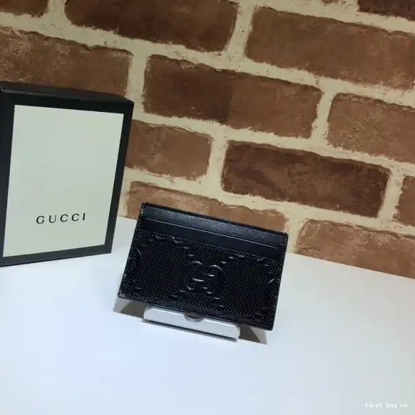 embossed card GUCCI case GG 0601